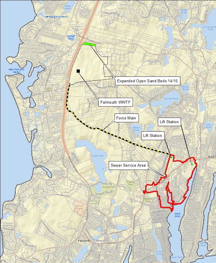 Great Pond Phase 1 Sewer Area