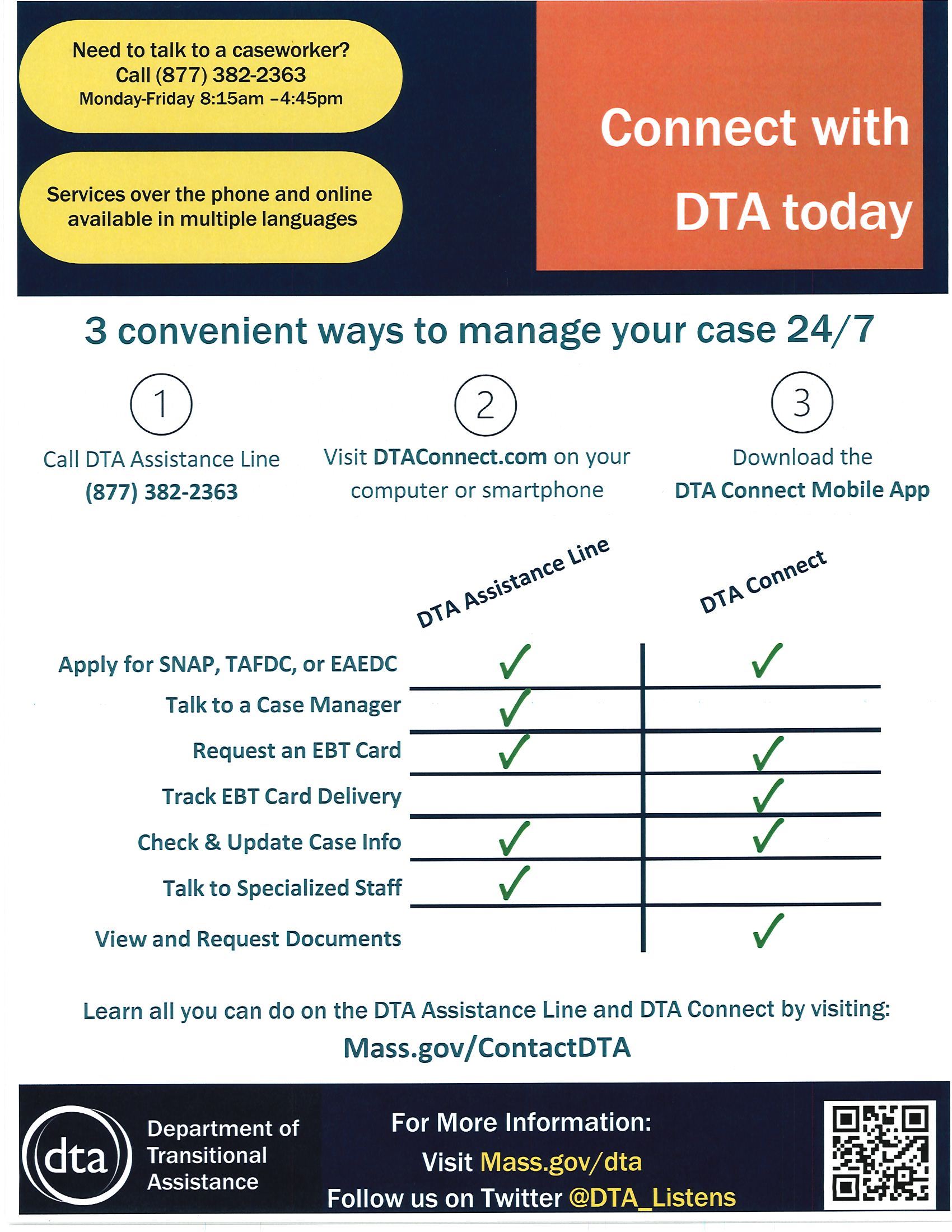 DTA Connect