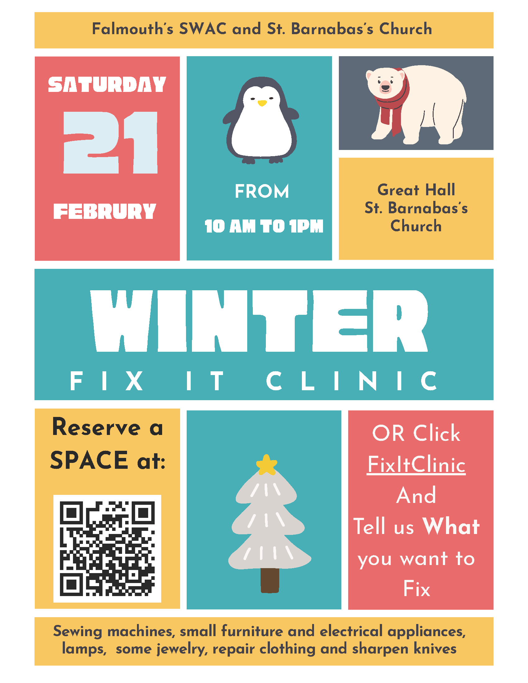 Winter Fix It Clinic 02.21.26