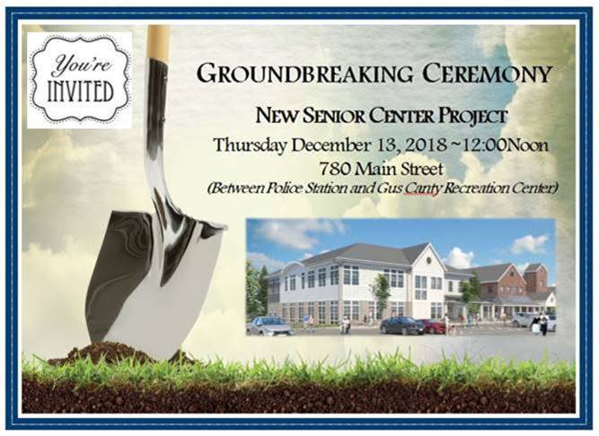 Ground Breaking for New Senior Center
