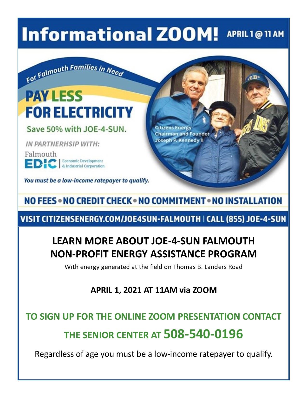 Pay less for eletricity Falmouth