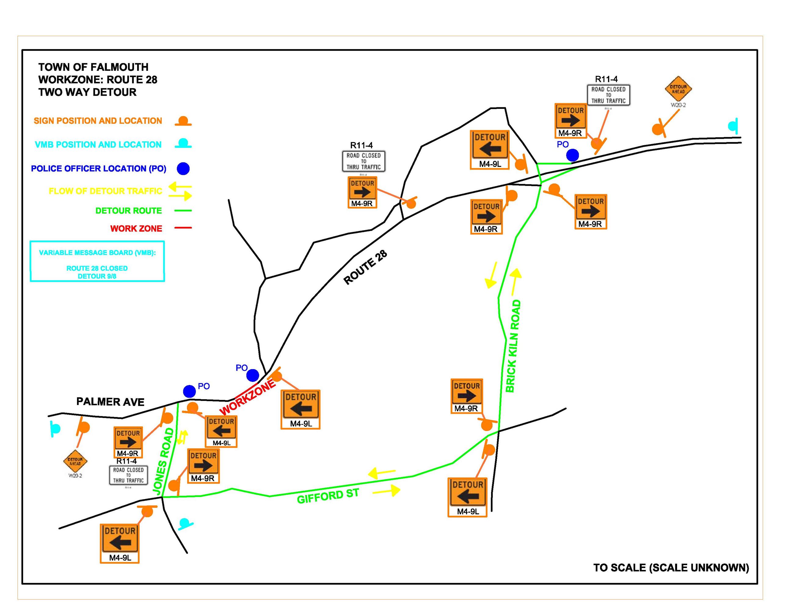 Falmouth - Route 28 Detour (002)
