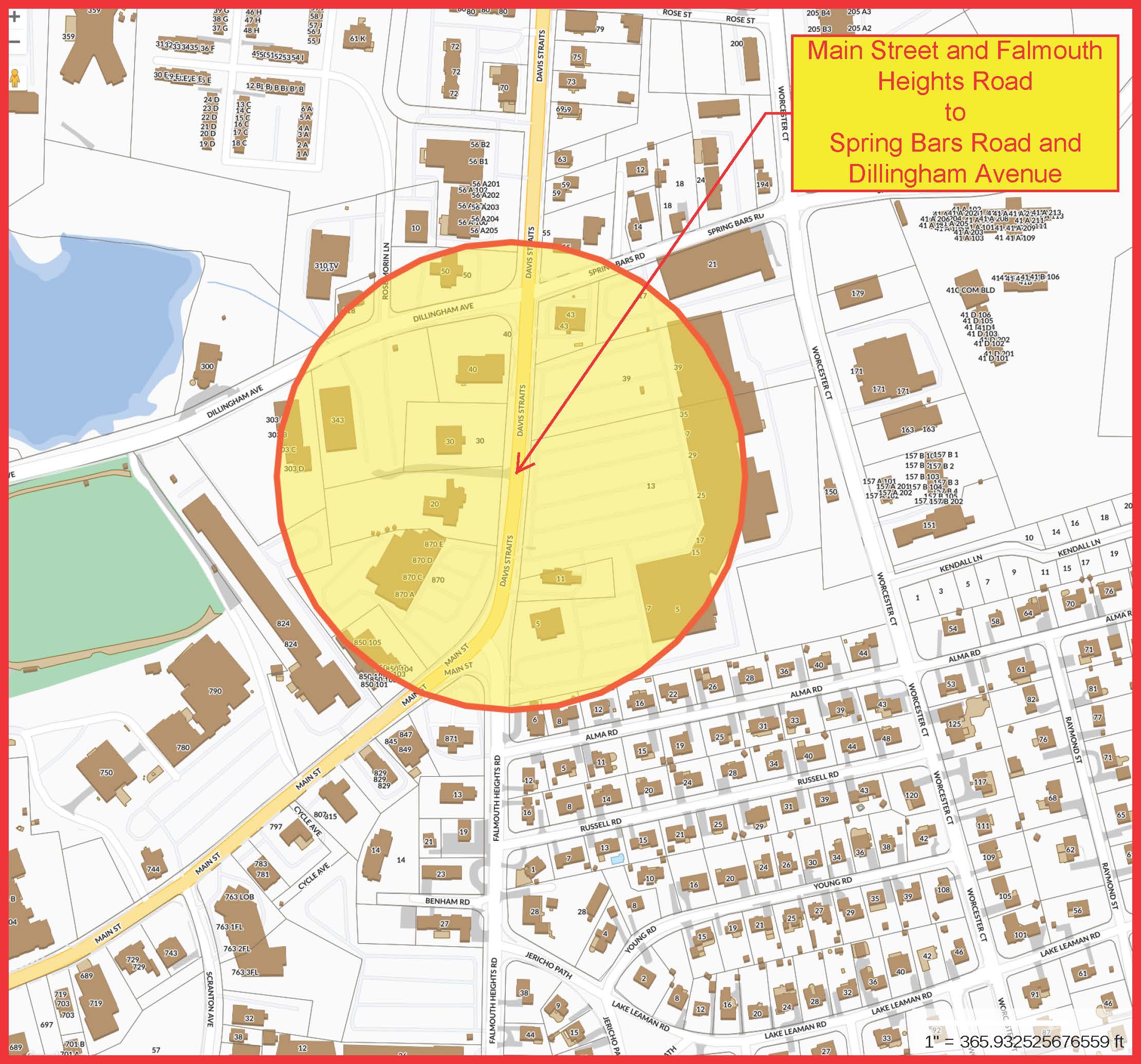 01-Falmouth Heights Road to Spring Bars Road
