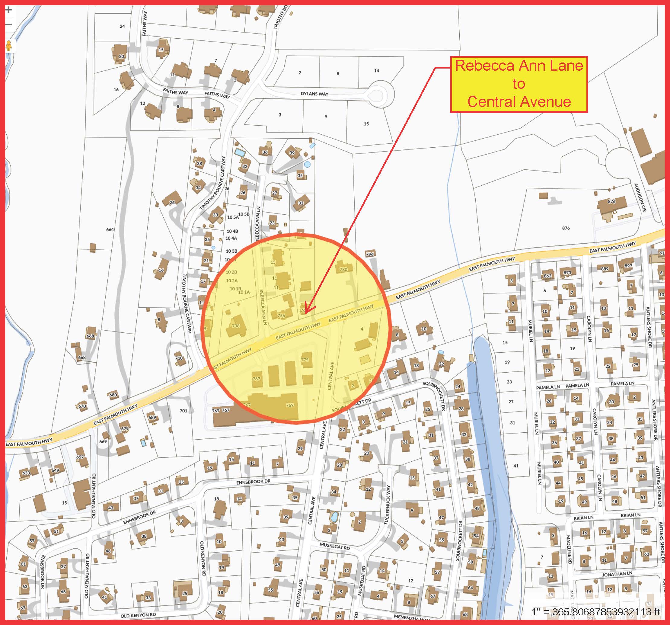 04-Rebecca Ann Lane to Central Avenue