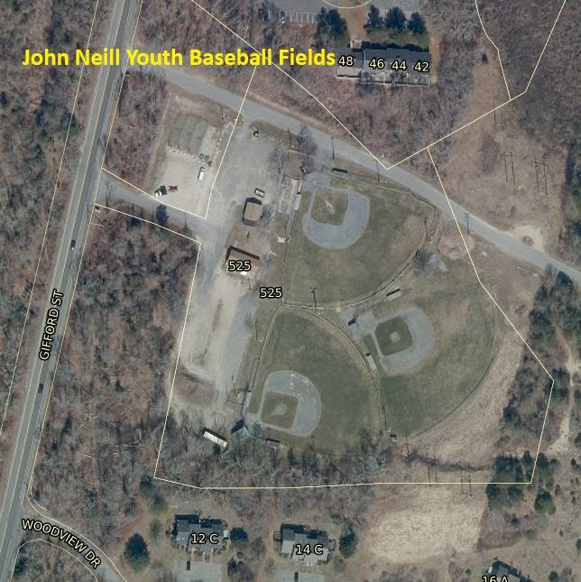 Aerial of John Neill Fields