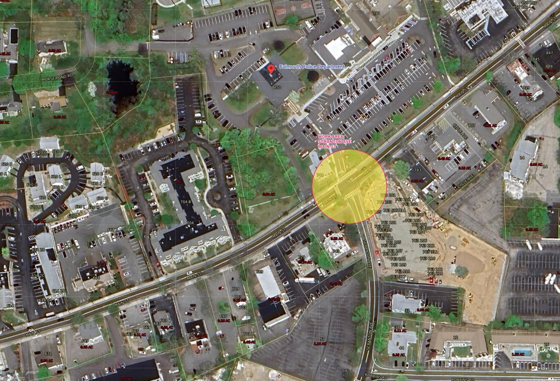 Scranton and main int locus