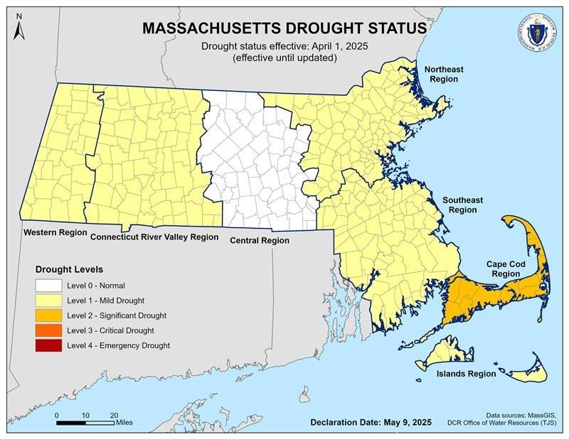 DEP Drought Map